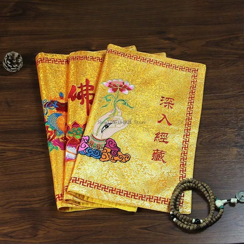Embroidery Bag - Copertura in Tessuto Satinato con Doppio