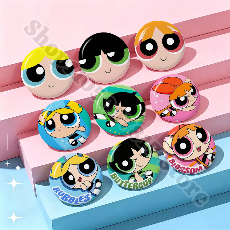 Embroidery Reddit - Kawaii The Powerpuffs Girls Cartoon Simpatiche