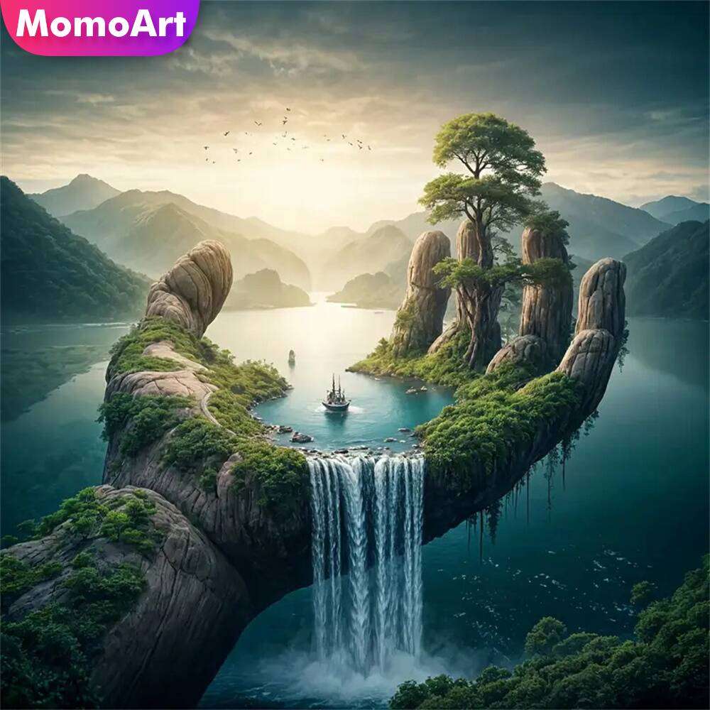 Embroidery Meaning - Momoart Orso Diamante Mosaico Animale Pittura