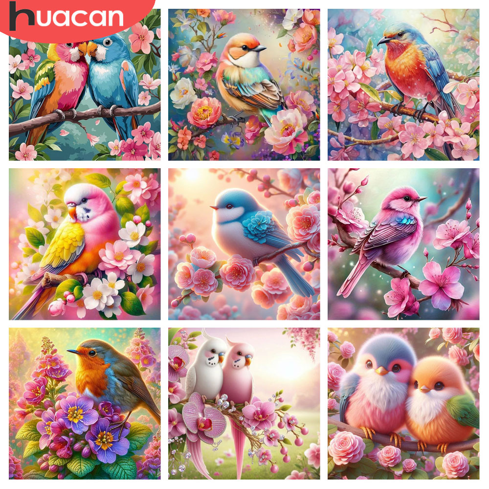 HUACAN Pittura Diamante Uccell - Embroidery Rose recensione e prezzo