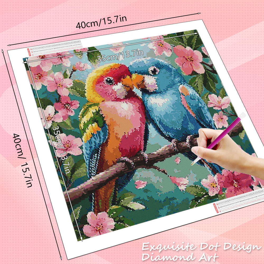HUACAN Pittura Diamante Uccell - Embroidery Rose recensione e prezzo