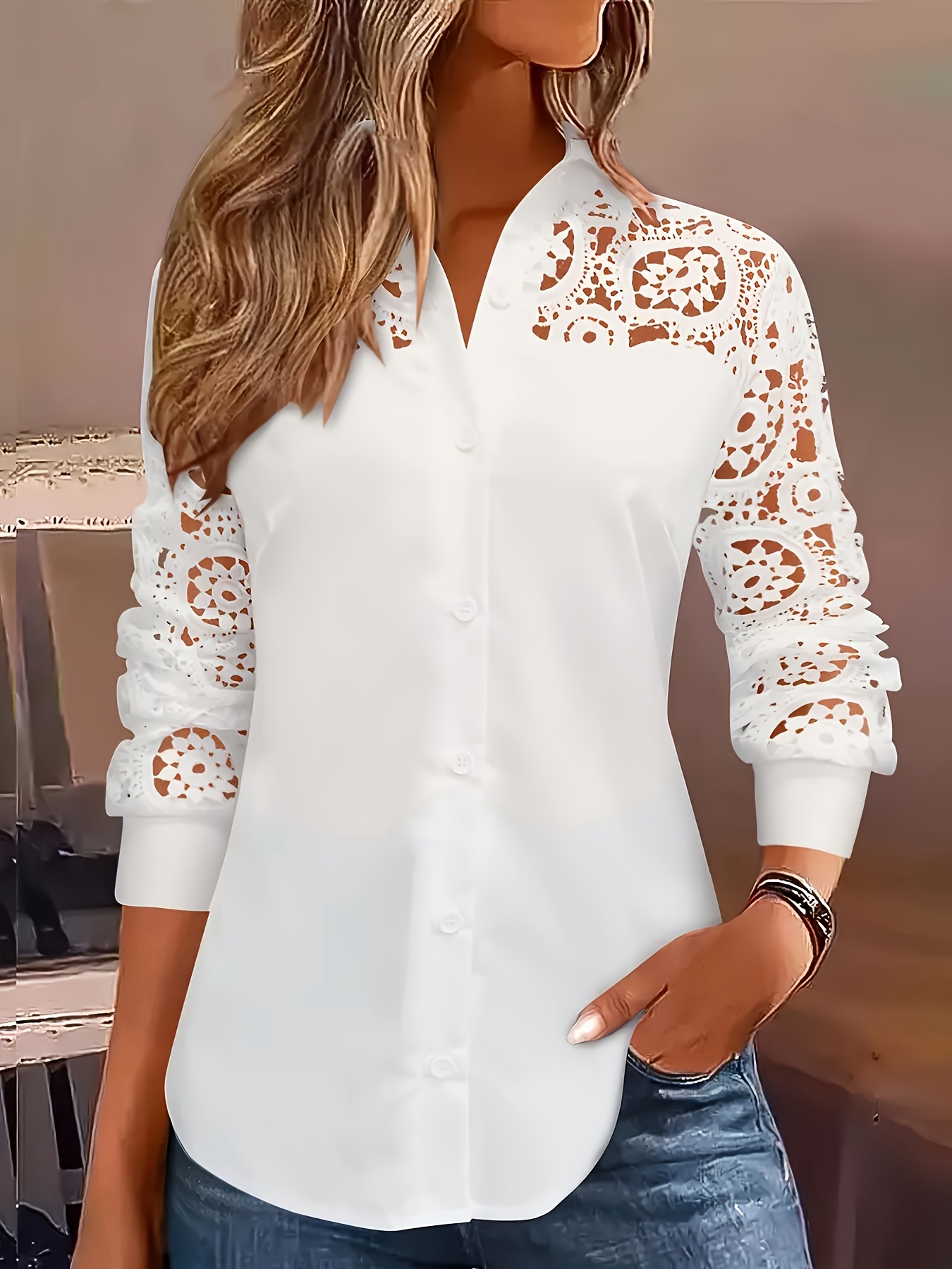 Camicia da donna allentata con - Embroidery Online recensione e prezzo