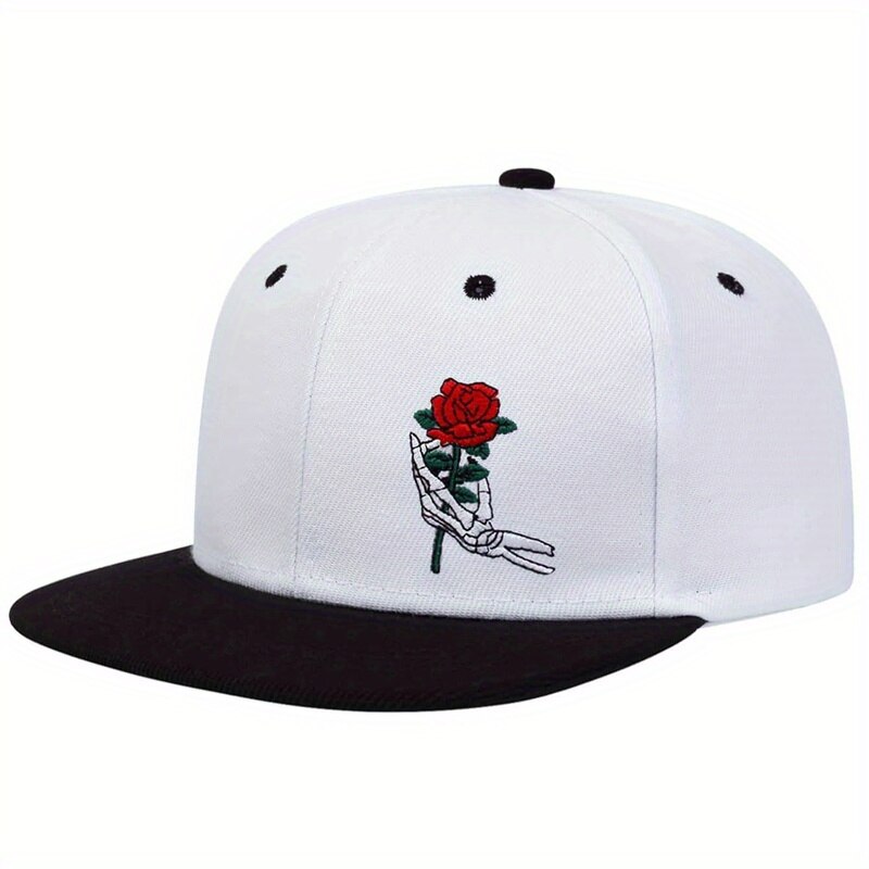 Cappelli hip-hop con ricamo ro - Embroidery Rose recensione e prezzo