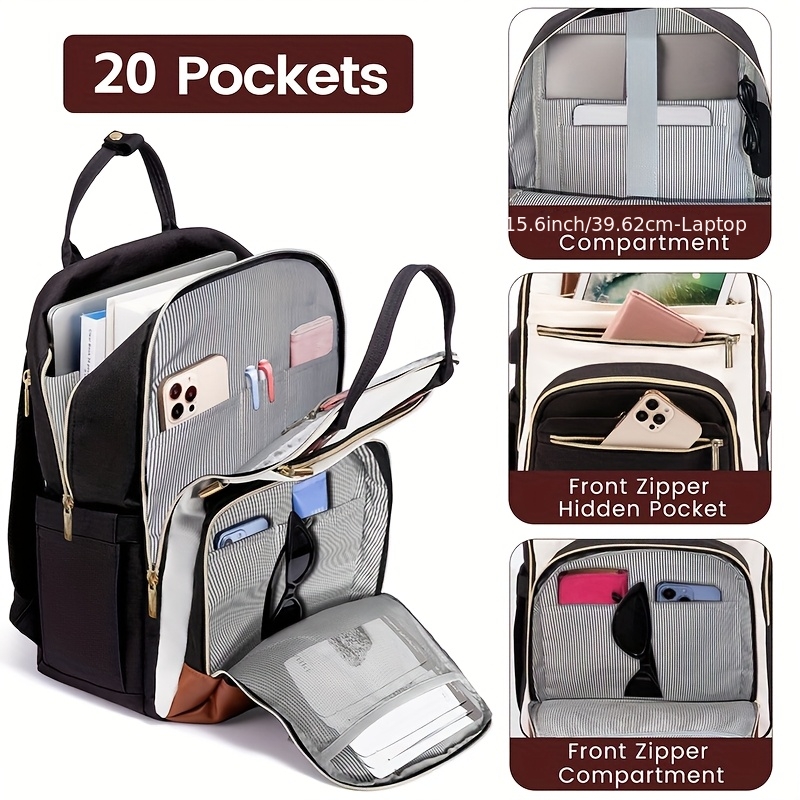 Zaino per Laptop Bicolore da D - Embroidery Bag recensione e prezzo