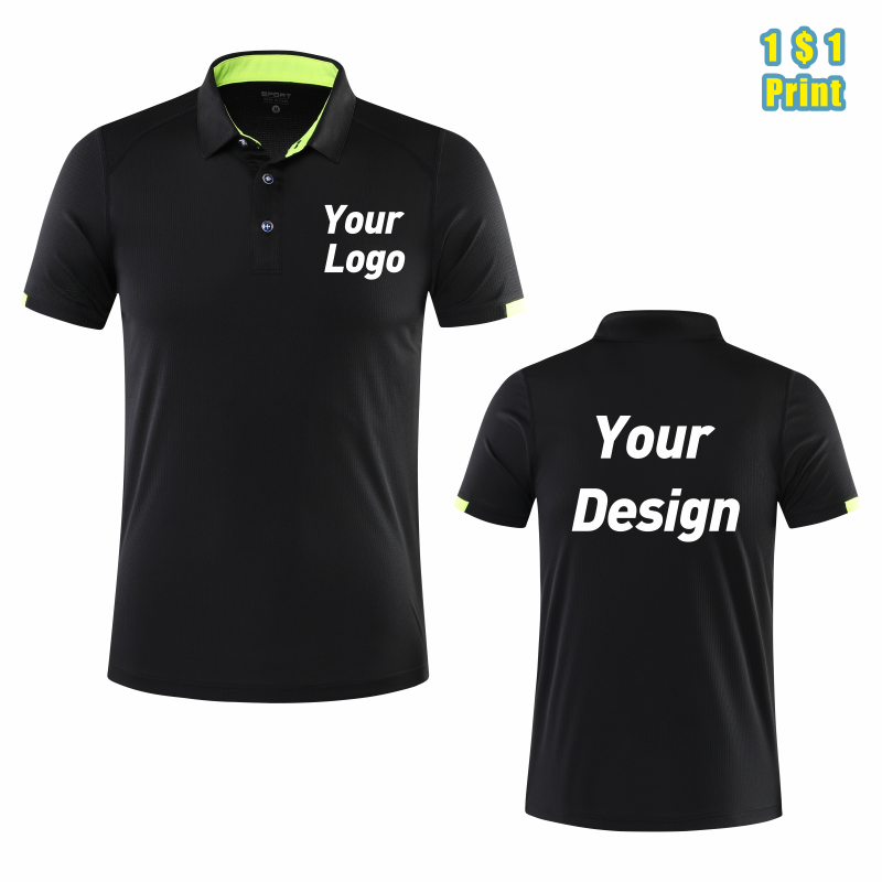 Polo sportiva traspirante ad a - Embroidery Design Logo recensione e prezzo