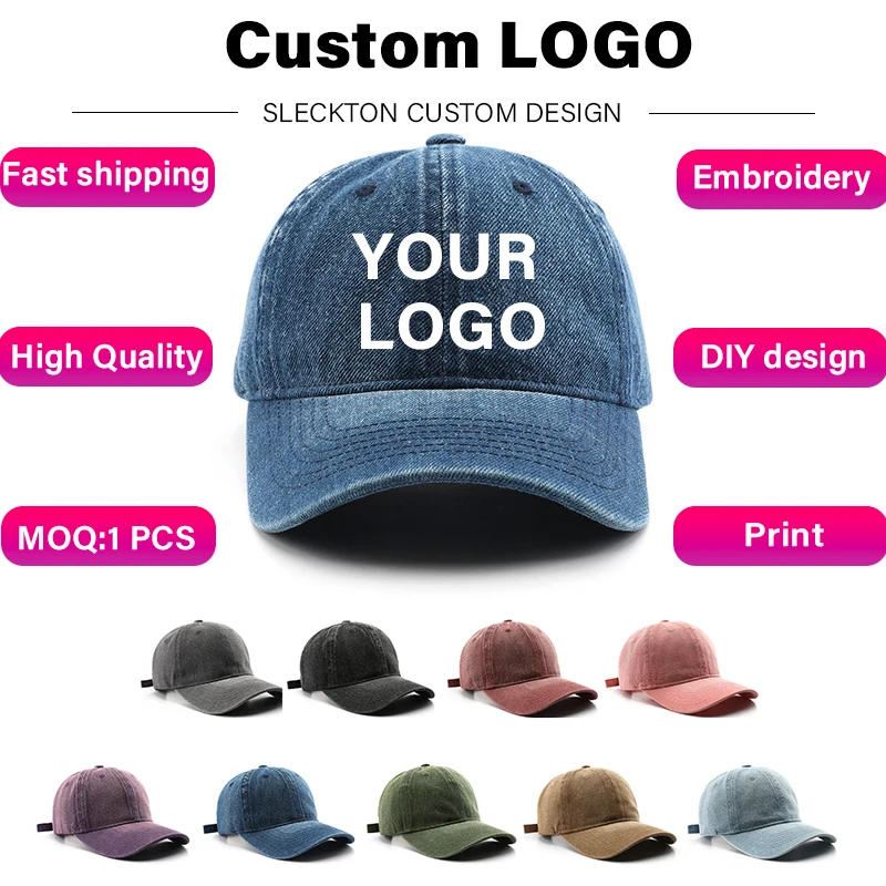 Berretto da Baseball con LOGO  - Embroidery Design Logo recensione e prezzo