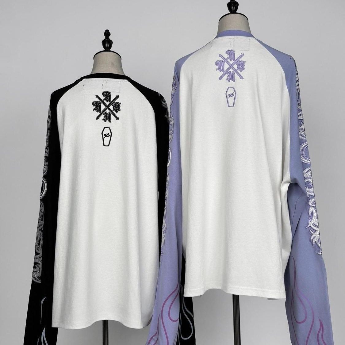 T-shirt a maniche lunghe e amp - Embroidery Cotton Shirt recensione e prezzo