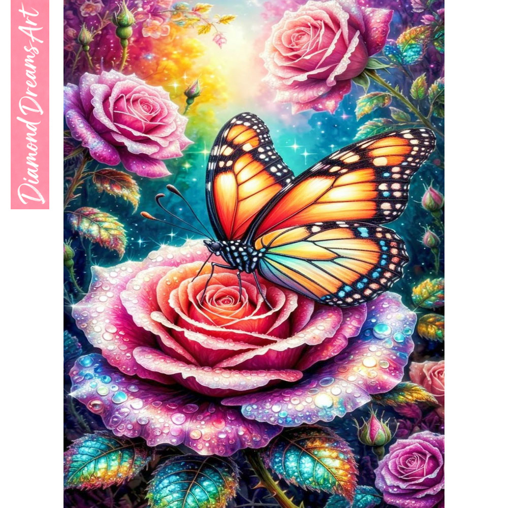 Mosaico di Diamanti a Forma di - Embroidery Rose recensione e prezzo