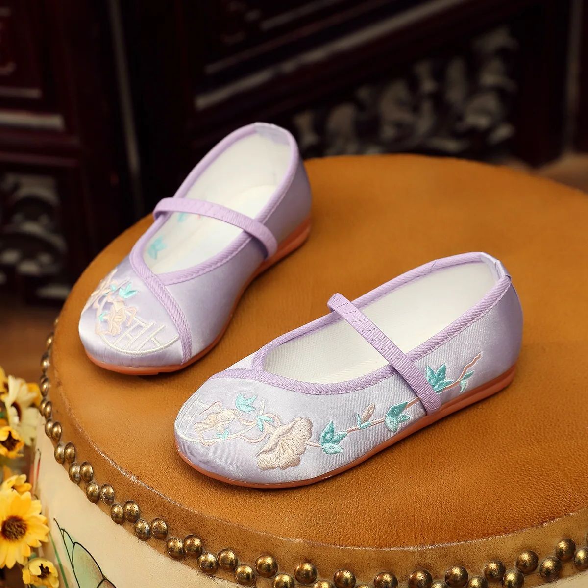 Scarpe da balletto ricamate pe - Embroidery Rose recensione e prezzo