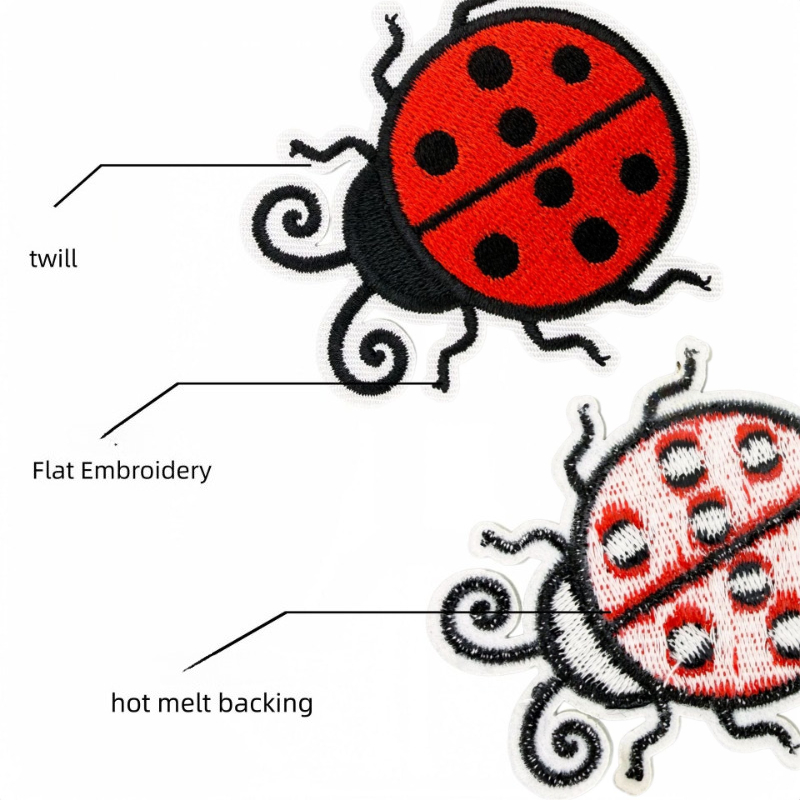 Creativo Simpatico Cartone Ani - Embroidery Lady Bug recensione e prezzo